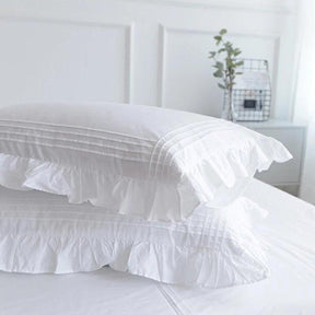 Conjunto de Lençóis de Algodão Branco Saintelle